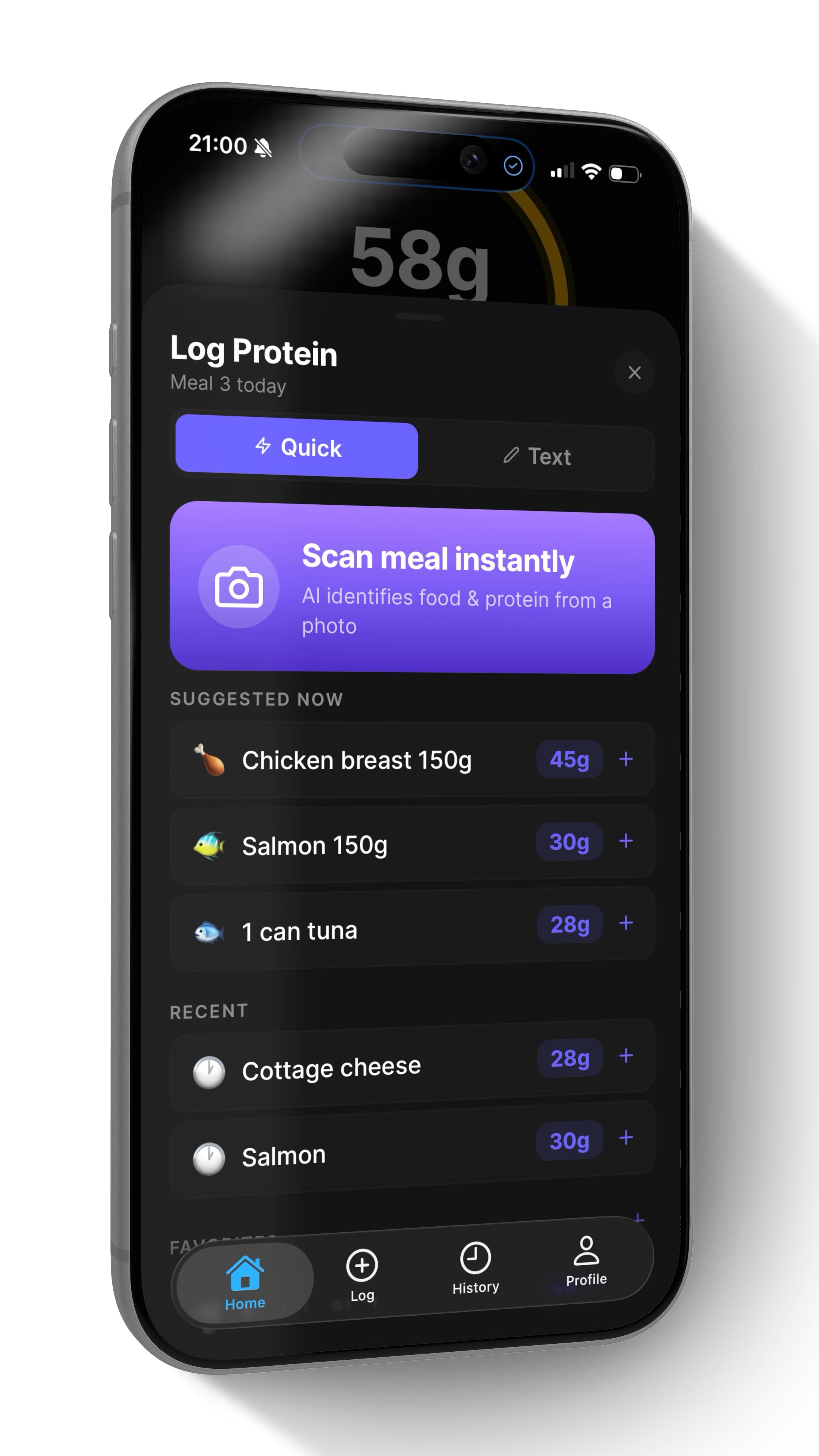 Protein8 tracking